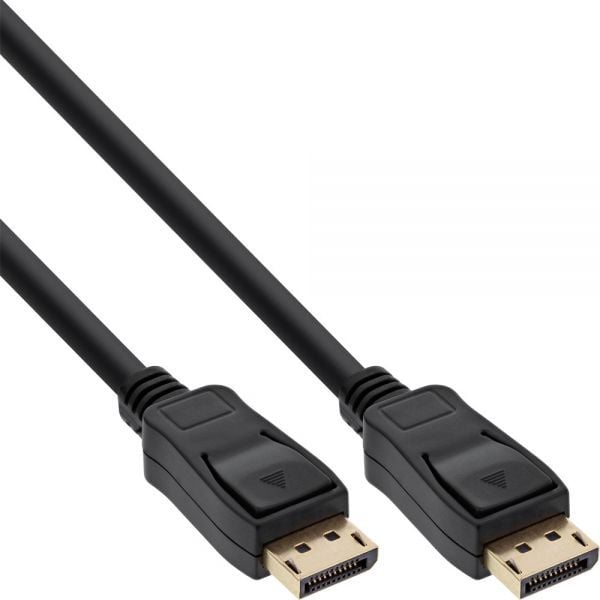 Cablu InLine, DisplayPort - DisplayPort, negru