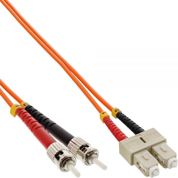 Cablu inline Fibra optica patch SC / ST, 50/125 gm, OM2, 0.5m (82504)