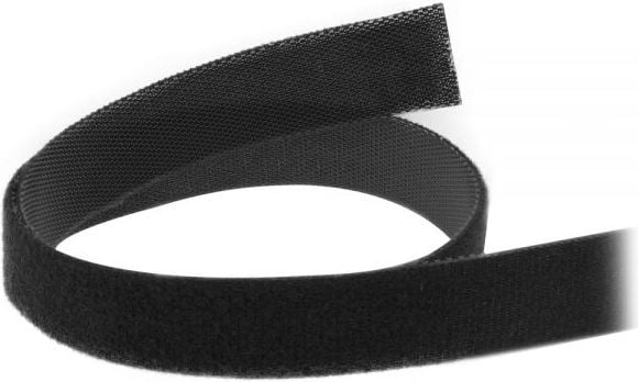 Cablu inline Headband cu cablu scai, Tip Band, 16mm, negru, 10m (59934S)