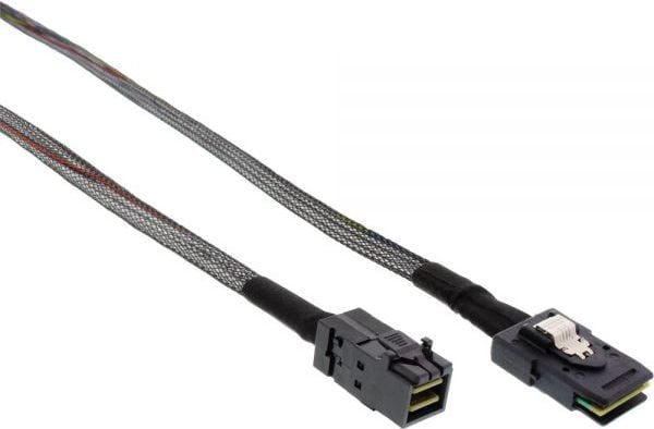Cablu inline Kabel Mini SAS HD SFF-8643 - SFF-8087 + Sideband 0.5m (27628A)