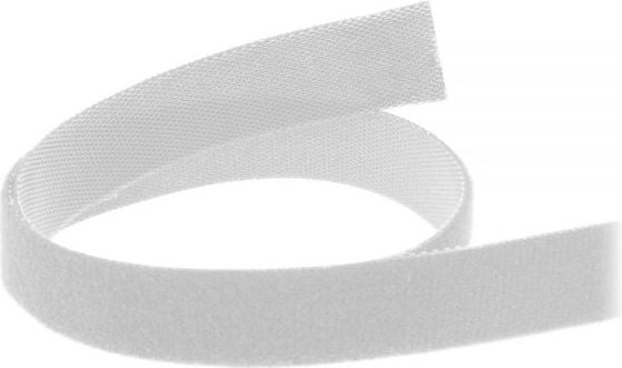 Cablu inline Legătură de cablu cu velcro, tip bandă, 16 mm, alb, 10 m (59934W)