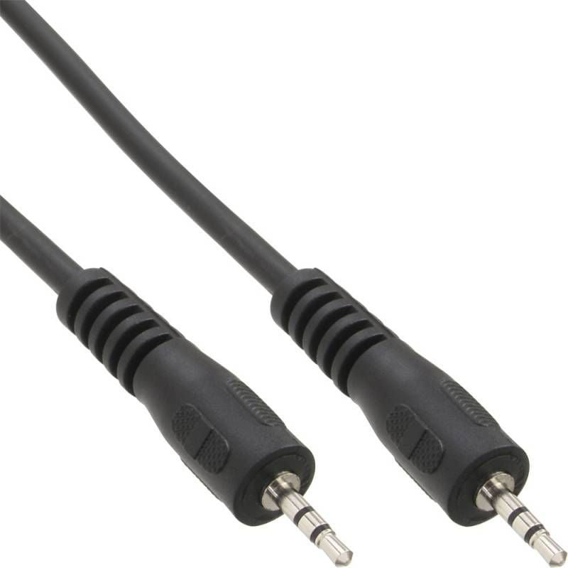 Cablu InLine, MicroJack 2,5 mm - MicroJack 2,5 mm, Negru