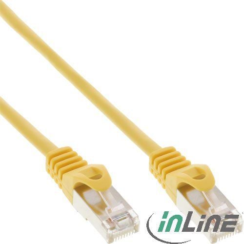 Cablu inline Patch, Cat.5e, SF / UTP, 5m, galben (72505Y)
