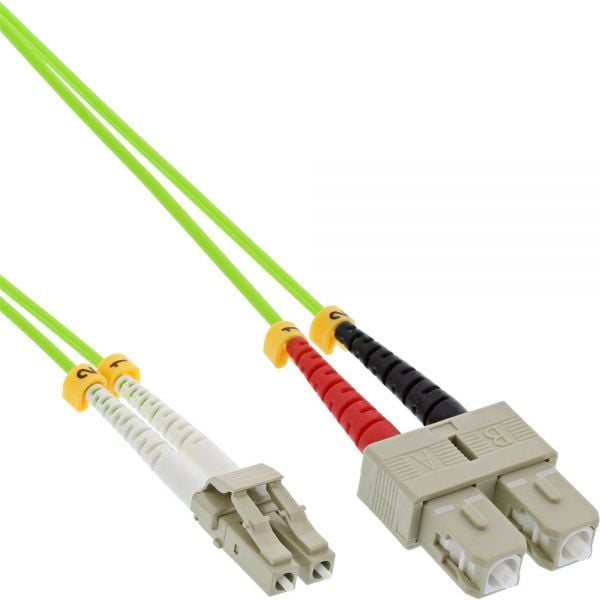 Cablu inline patch de fibra optica duplex LC / SC 50/125 gm, OM5, 0.5m (88644Q)