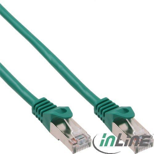 Cablu inline Patchcord Cat.5e, SF / UTP, 3m, verde (72503G)