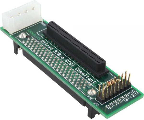 Accesorii de calculatore - Cablu inline SCA U320 SCSI Adapter pin 80 female - feminin 68 pini (82680)