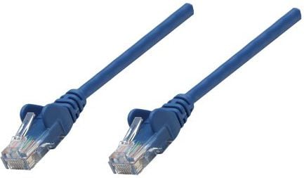 Cablu intellinet network solutions Kabel RJ-45, Cat6, CU, U/UTP, 0.25m, albastru 739832