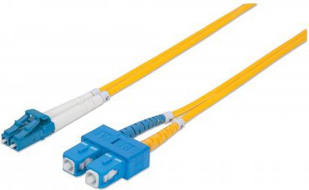 Cablu intellinet network solutions LC cablu de fibra optica - SC 5m galben (473729)
