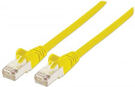 Cablu intellinet network solutions Patch S / FTP, 26 AWG, CAT7, 0,25m, galben (740586)