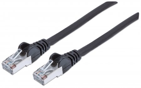 Cablu intellinet network solutions Patchcord Cat6A, SFTP, 15m, negru (318822)