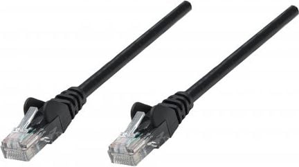Cablu intellinet network solutions RJ-45, CAT6A, CU, S / FTP, 0,25m, negru 737012