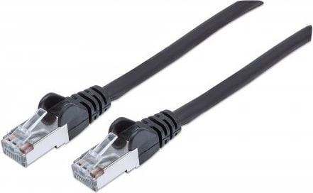 Cablu intellinet network solutions RJ-45 / RJ-45 Categoria 6 S / FTP 1m negru (735308)