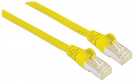 Cablu intellinet network solutions RJ-45/RJ-45, kat.6A, CU, S/FTP, LSOH, 1.5m, galben (350488)