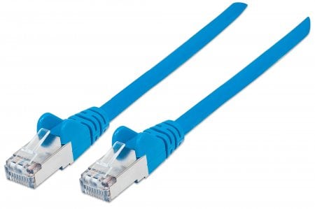Cablu intellinet network solutions SFTP CAT6 Patch blue CU 0.50m (350723)