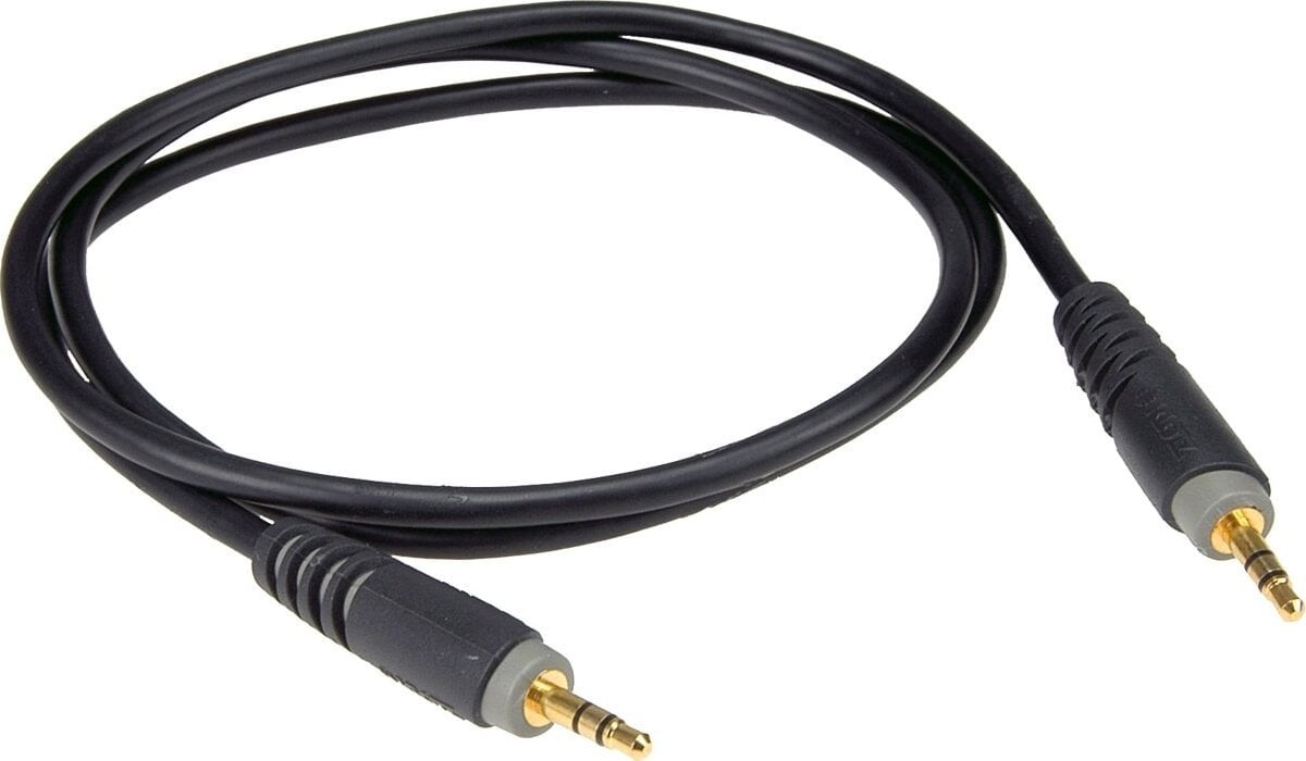 Cablu Klotz, Jack 3,5 mm - Jack 3,5 mm, negru