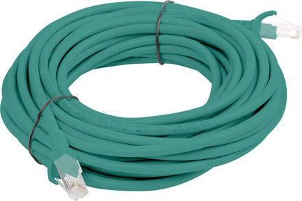 Cablu lanberg RJ-45 / RJ-45 5e 10m verde (PCU5-10CC-1000-G)