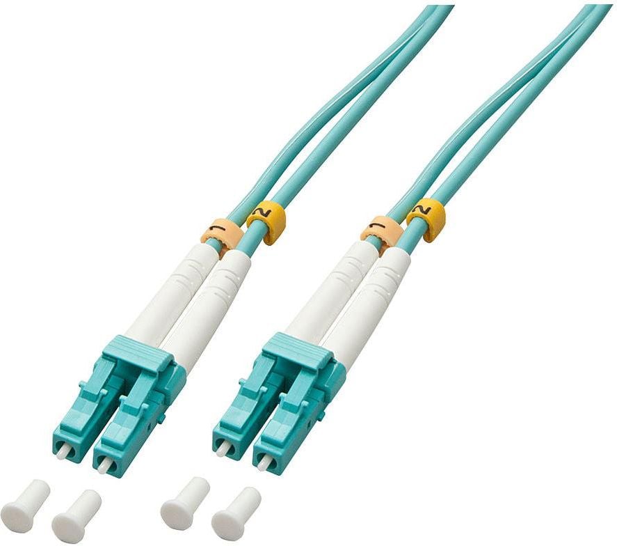 Cablu lindy Cablul de fibra optica LC / LC OM3 multimod 15m (46375)