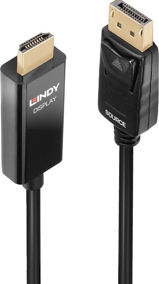 Cablu Lindy Lindy 40924 Active DisplayPort - Cablu HDMI cu HDR - 0,5m