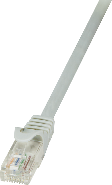 Cablu - logilink -cablu utp, cat 5e, 1m, gri (patchcord)