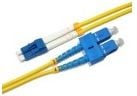 Cablu lynx cs Fibra optica patch-uri, 9/125, LC-SC, LS0H, G.652D ZWP, 1m (DPX-09-LC / SC-1)