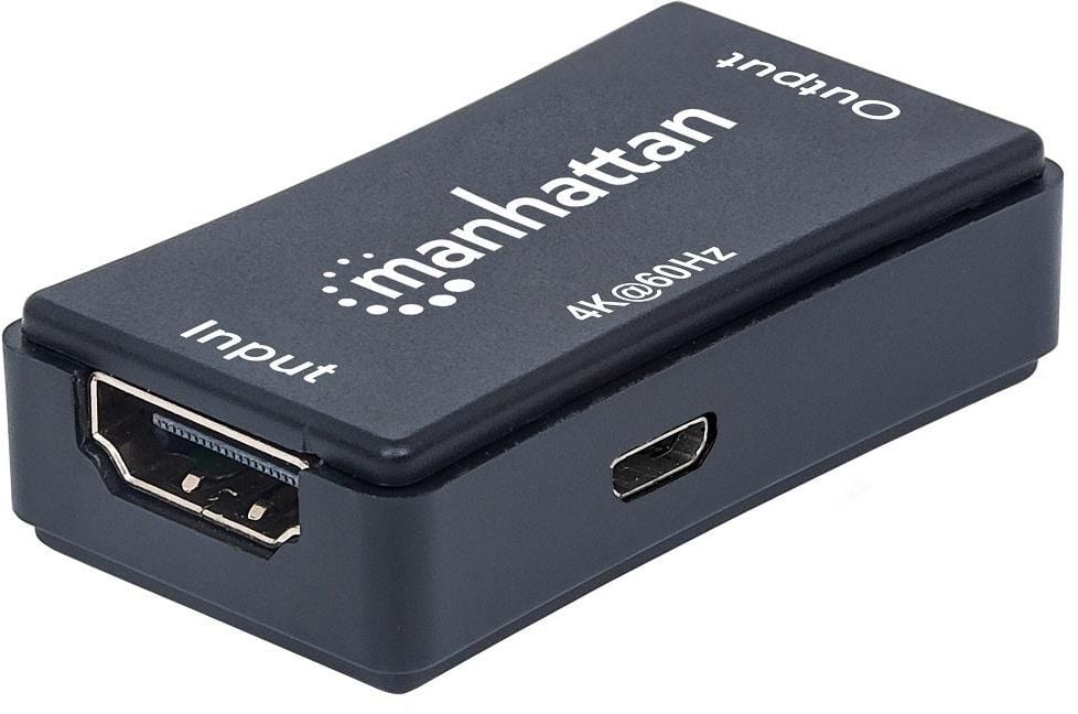 Cablu manhattan amplificator de semnal HDMI (repetitor) până la 40 m UHD 4K (207621)