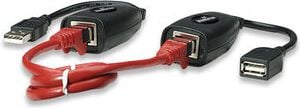 Cablu manhattan extensie USB dupa cablu UTP pana la 60 m (179300)