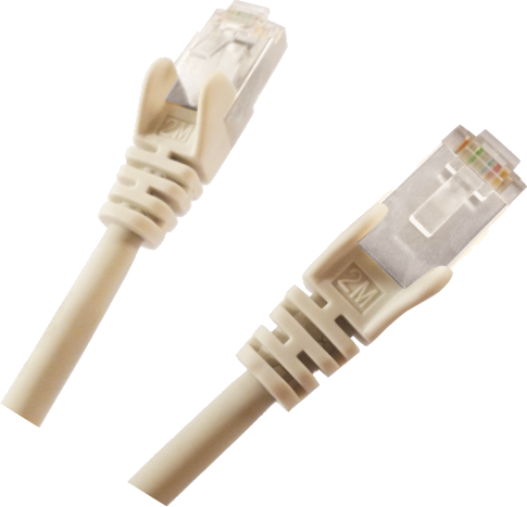 Cablu mcab Patch, S-FTP CAT6A 1m, gri (3501)