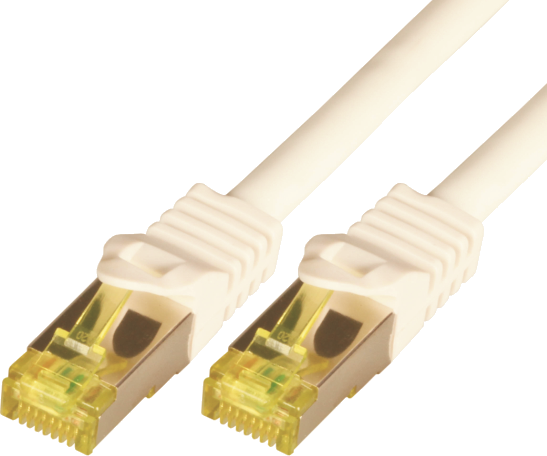 Cablu mcab Patch, S-FTP PIMF, LSZH, 0,5M, Alb (3735)