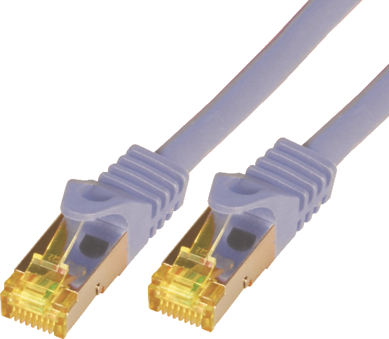 Cablu mcab Patchcord, Cat7, S-FTP, PIMF, LSZH, 0.25m, szary (3726)
