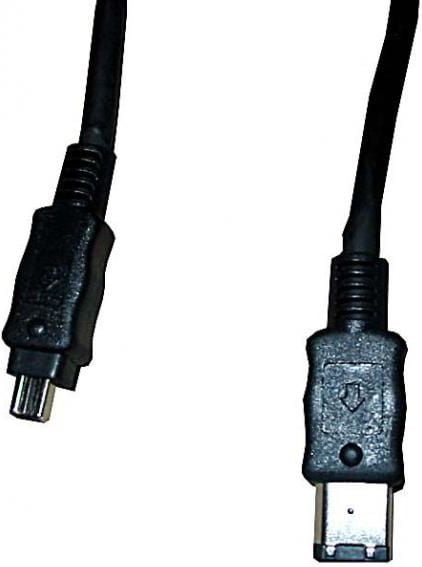Cablu noname IEEE 1394 FireWire 6 pini cablu - 4pin 2m negru