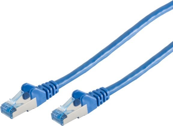 Cablu patch CAT6a RJ45 S/FTP 2m albastru