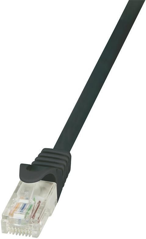 Cablu Patch cord Logilink, cat5e F/UTP, 2m, negru, CP1053S
