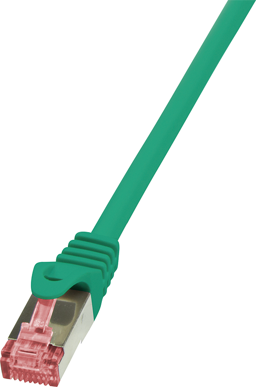 Cablu Patch cord Logilink, cat6 S/FTP verde 0,25m, PrimeLine ,CQ2015S
