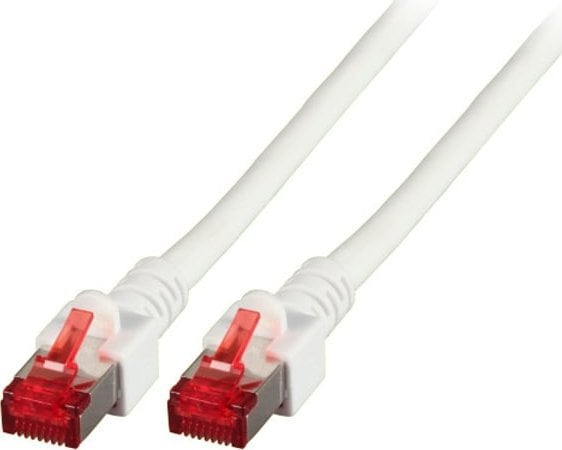 Cablu patch EFB EFB RJ45 S/FTP, Cat.6, LSZH, 0,15 m, alb