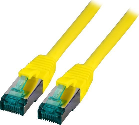 Cablu patch EFB EFB RJ45 S/FTP, Cat.6A, LSZH, 0,15 m, gelb
