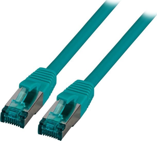 Cablu patch EFB EFB RJ45 S/FTP, Cat.6A, LSZH, 0,15 m, verde