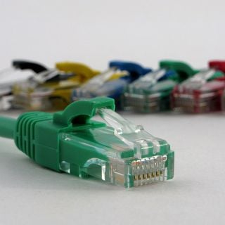 Cablu patch Netrack, Cat 6 UTP, 0.5m, Verde