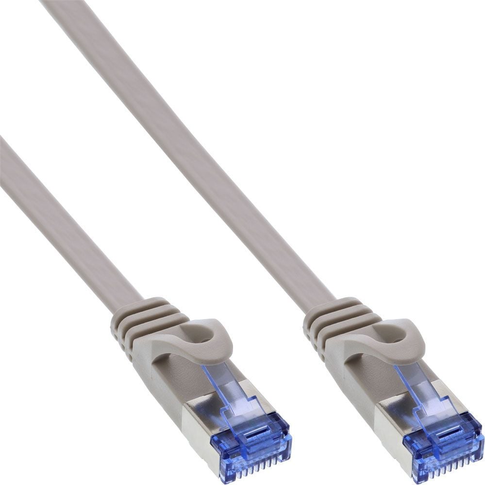 Cablu patch plat, U / FTP Cat.6, gri, 1m (71801)