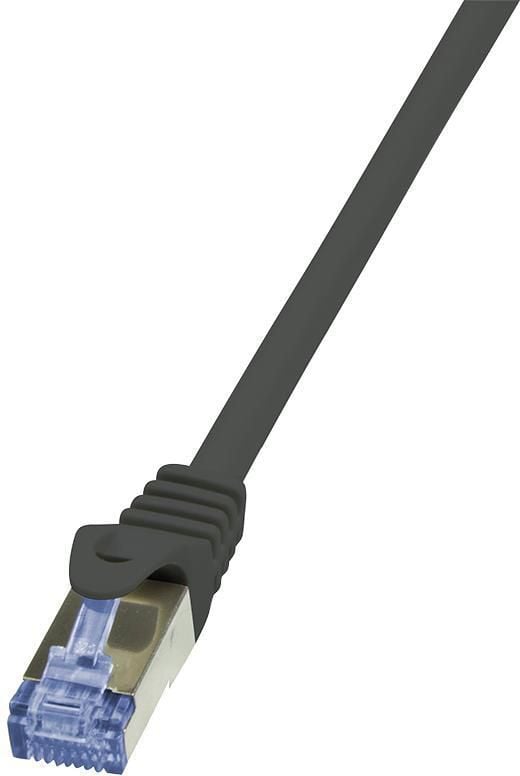 Cablu patchcord Cat.6A 10G S/FTP PIMF PrimeLine 5m negru