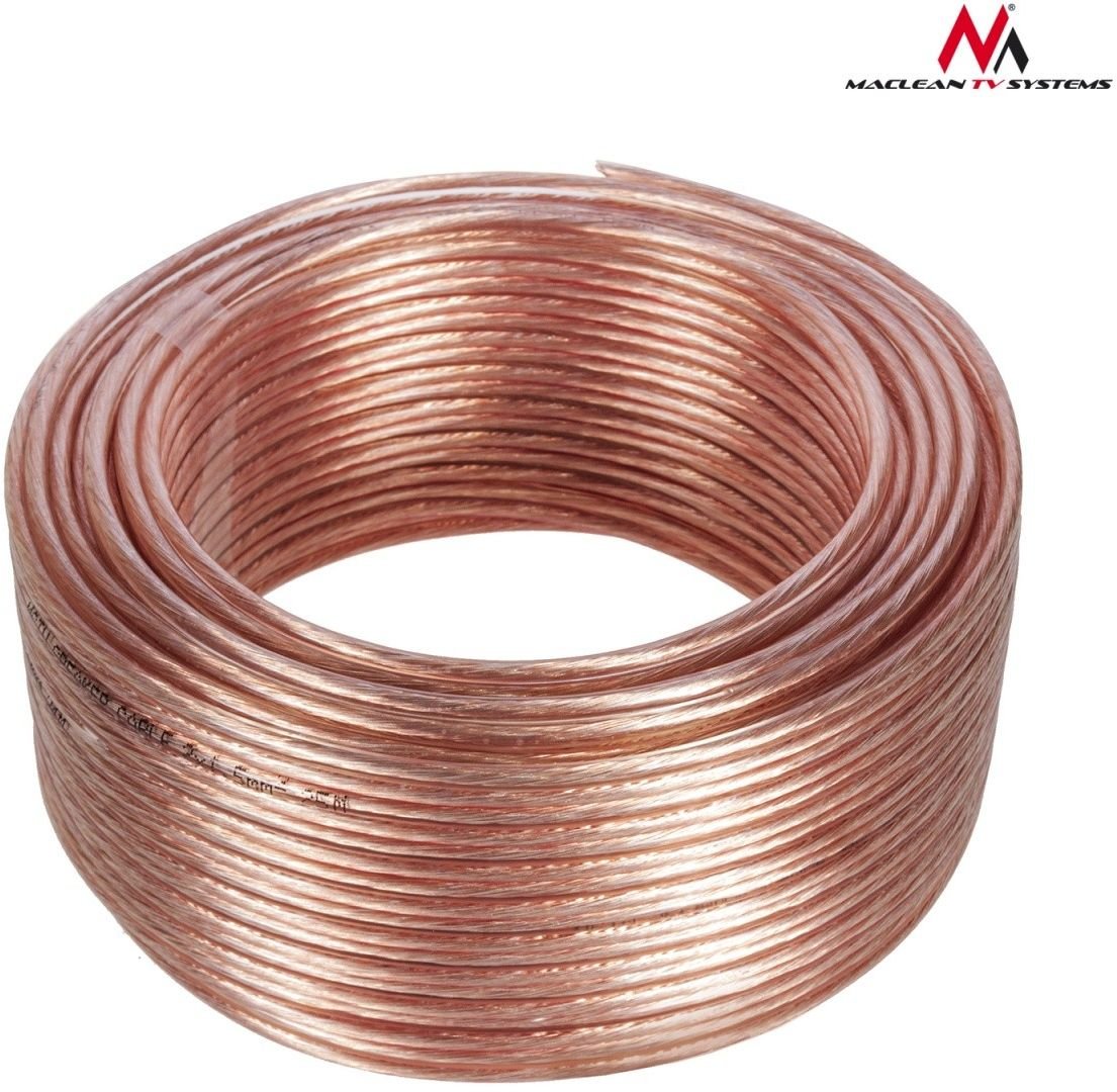 Cablu pentru difuzor , Maclean , MCTV 510 , 2*1.5mm2 48*0.20CCA 3 .5*7,0mm , 25 m