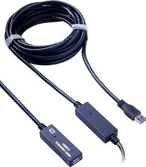 Cablu prelungitor activ USB 3.0 T-M 10m, PremiumCord