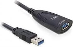 Cablu prelungitor activ USB 3.0 T-M 5m, Delock 83089
