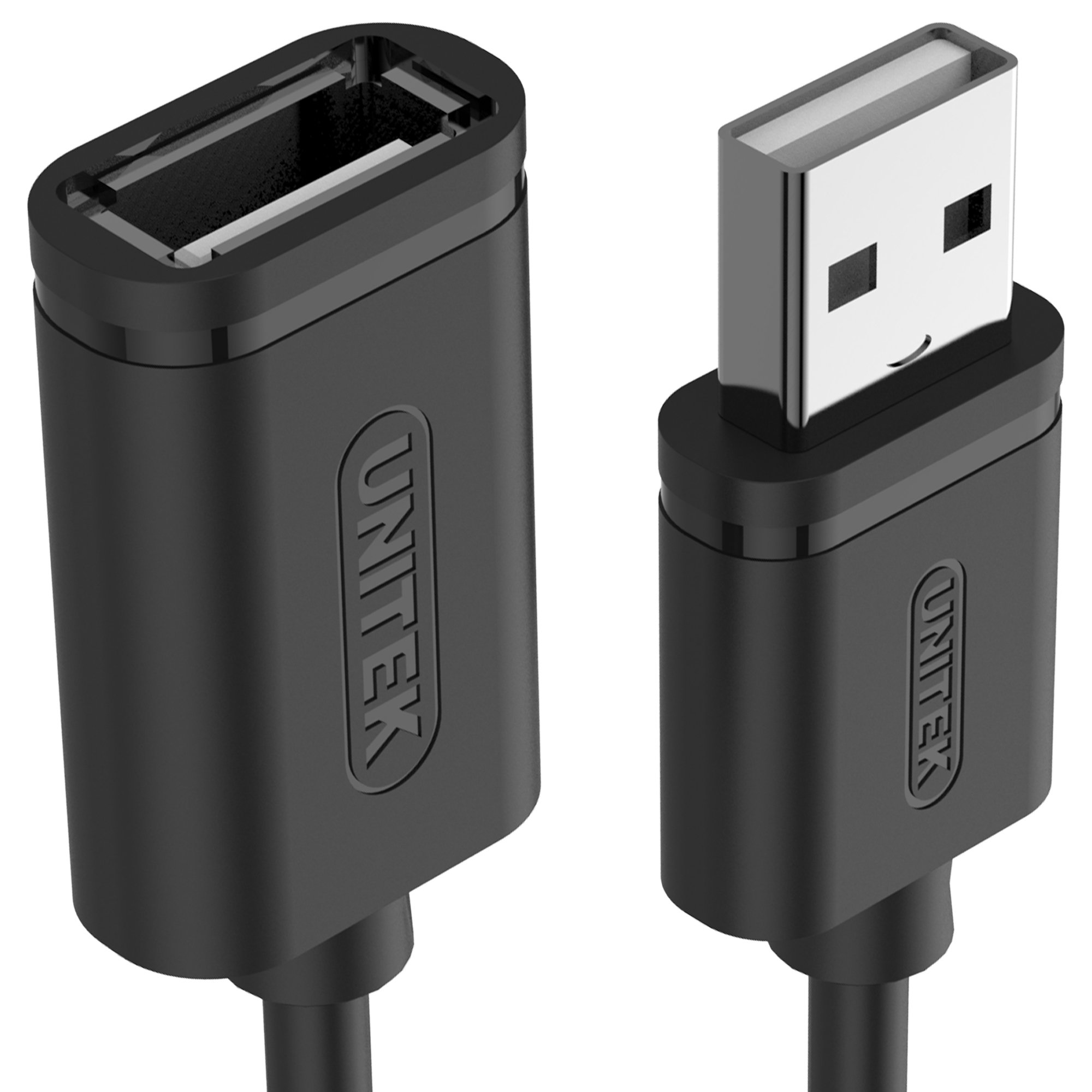 Cablu prelungitor Unitek Y-C450GBK, USB2.0, A tata / A mama , 2.0m , negru