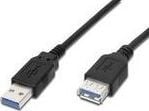 Cablu PremiumCord USB-A - USB-A 2 m negru (ku3paa2bk)