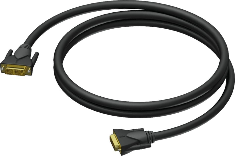 Cablu Procab DVI-D - DVI-D 3m negru (CLV140/3)
