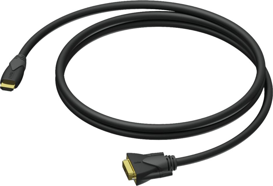 Cablu Procab HDMI - DVI-D 3m negru (CLV160/3)