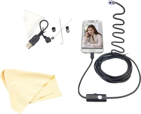 Cablu rigid endoscopul camera de control USB 5m (5829037)