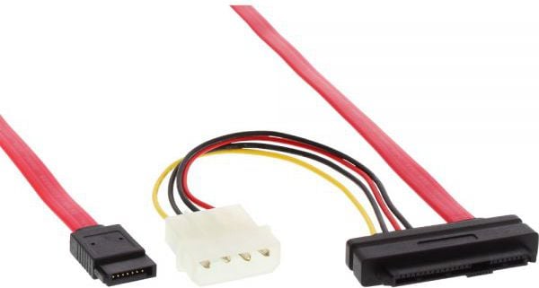 Cablu SAS 29 pini SFF-8482 + Putere - 1x SATA, 0,5M (27602)