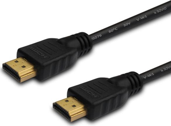 Cablu Savio Cablu Savio cl-05 (HDMI M - HDMI M 2m negru)