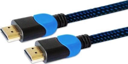 Cablu Savio, HDMI - HDMI, Albastru